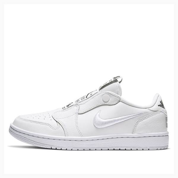 Nike RET Low Slip Tennarit Naisten Air Jordan 1 Valkoinen | JD-975XP