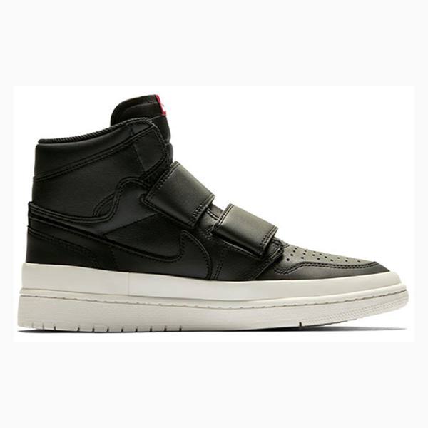 Nike RE HI Double STRP Sail Koripallokengät Miesten Air Jordan 1 Mustat | JD-038BR