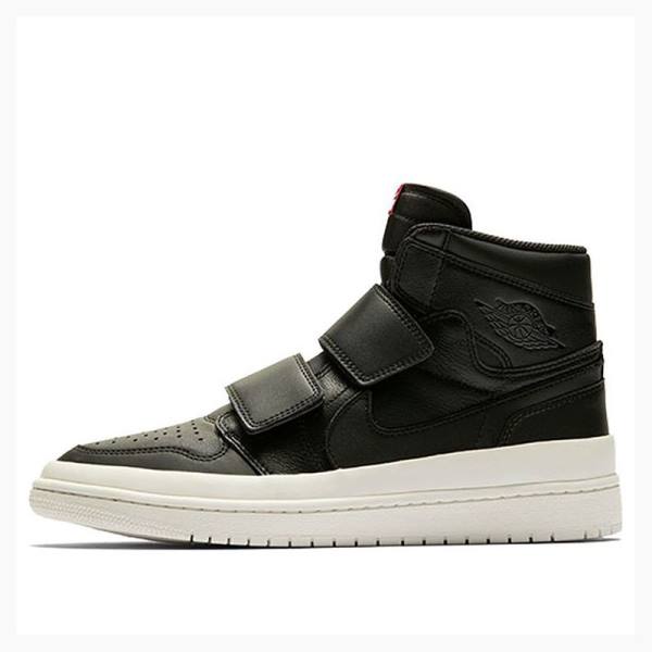 Nike RE HI Double STRP Sail Koripallokengät Miesten Air Jordan 1 Mustat | JD-038BR