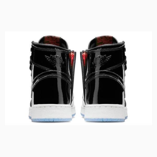 Nike Rebel XX 'Black Kiiltonahka' Koripallokengät Naisten Air Jordan 1 Mustat | JD-812TG