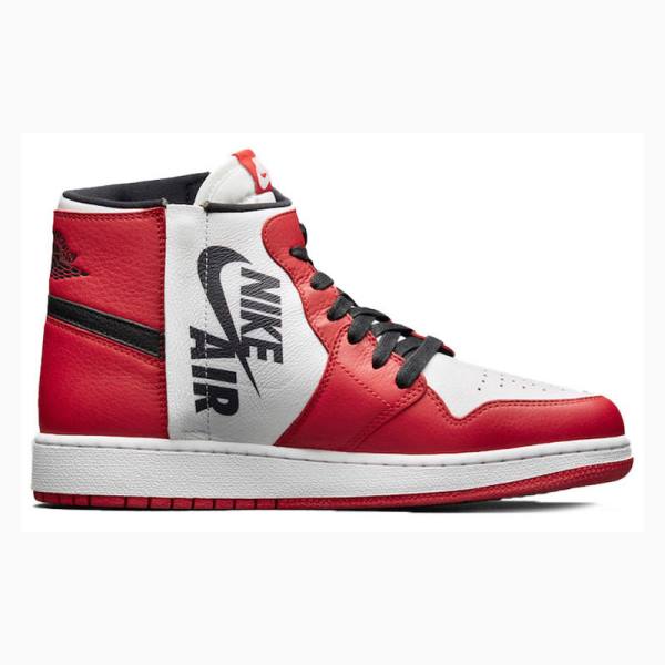 Nike Rebel XX OG Chicago Koripallokengät Naisten Air Jordan 1 Valkoinen Punainen Mustat | JD-485DJ
