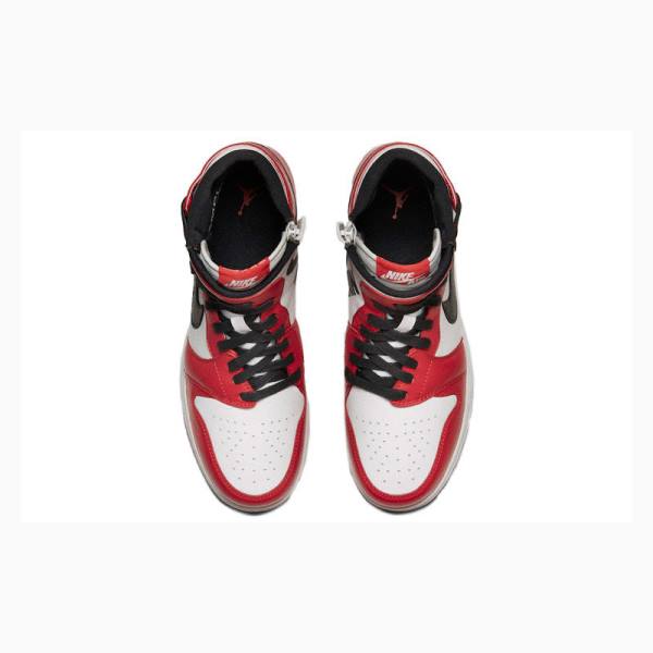 Nike Rebel XX OG Chicago Koripallokengät Naisten Air Jordan 1 Valkoinen Punainen Mustat | JD-485DJ