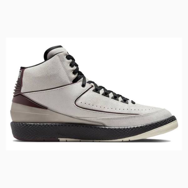 Nike Retro A Ma Maniére Airness Koripallokengät Miesten Air Jordan 2 Harmaat Mustat | JD-276VR