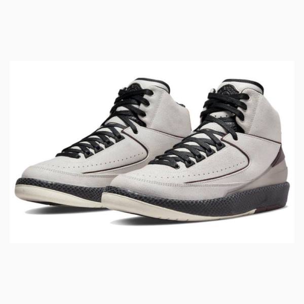 Nike Retro A Ma Maniére Airness Koripallokengät Miesten Air Jordan 2 Harmaat Mustat | JD-276VR