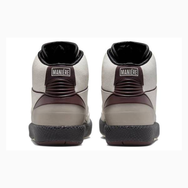 Nike Retro A Ma Maniére Airness Koripallokengät Miesten Air Jordan 2 Harmaat Mustat | JD-276VR