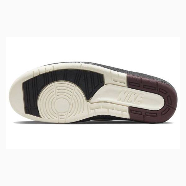 Nike Retro A Ma Maniére Airness Koripallokengät Miesten Air Jordan 2 Harmaat Mustat | JD-276VR