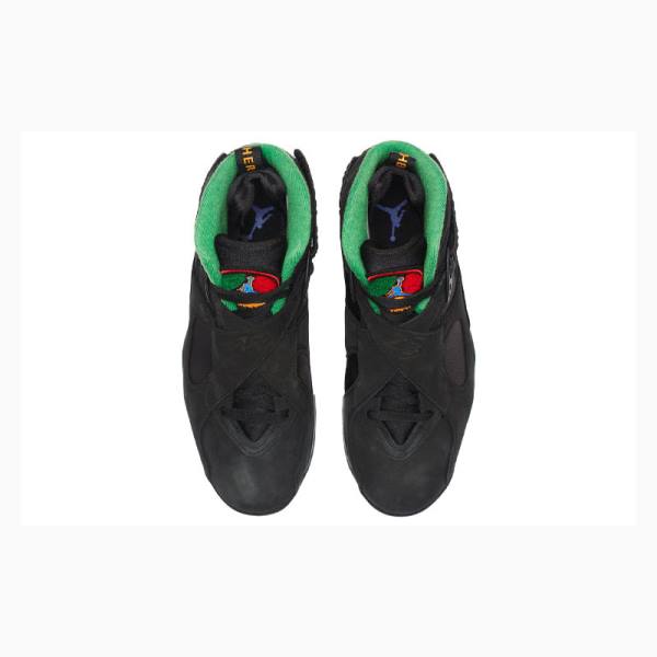 Nike Retro Air Raid Koripallokengät Miesten Air Jordan 8 Mustat Oranssi | JD-925IX