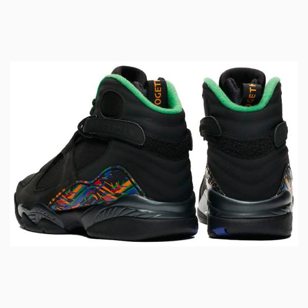 Nike Retro Air Raid Koripallokengät Miesten Air Jordan 8 Mustat Oranssi | JD-925IX