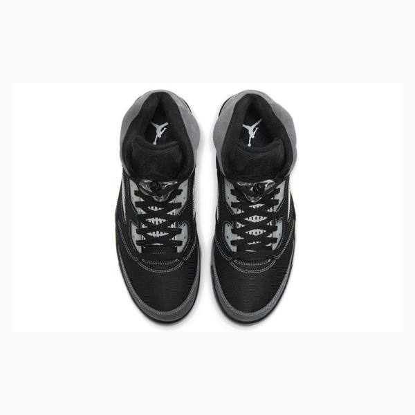 Nike Retro Anthracite Koripallokengät Miesten Air Jordan 5 Mustat Harmaat | JD-736PB