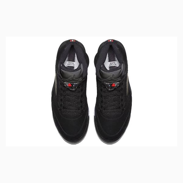 Nike Retro BCFC PSG Paris Saint-Germain Koripallokengät Miesten Air Jordan 5 Mustat | JD-984IW