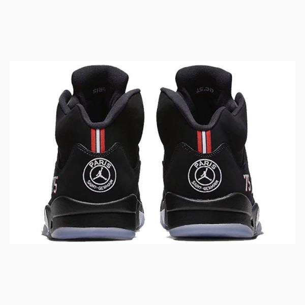 Nike Retro BCFC PSG Paris Saint-Germain Koripallokengät Miesten Air Jordan 5 Mustat | JD-984IW