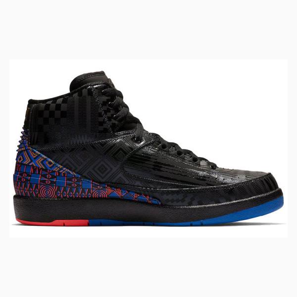 Nike Retro BHM History Month Koripallokengät Miesten Air Jordan 2 Mustat Punainen | JD-813VP