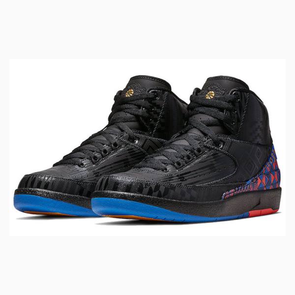 Nike Retro BHM History Month Koripallokengät Miesten Air Jordan 2 Mustat Punainen | JD-813VP