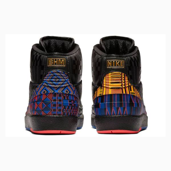Nike Retro BHM History Month Koripallokengät Miesten Air Jordan 2 Mustat Punainen | JD-813VP
