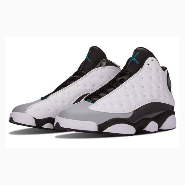 Nike Retro Barons Hologram Koripallokengät Miesten Air Jordan 13 Valkoinen Mustat | JD-207VD