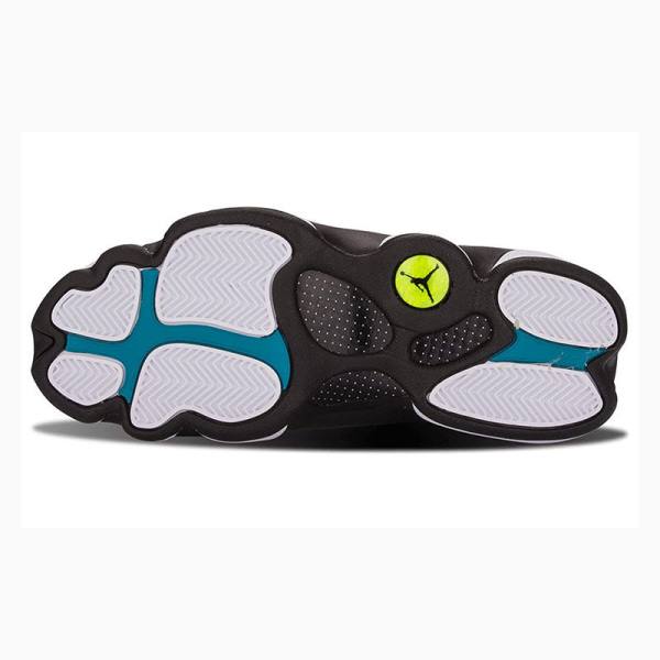 Nike Retro Barons Hologram Koripallokengät Miesten Air Jordan 13 Valkoinen Mustat | JD-207VD