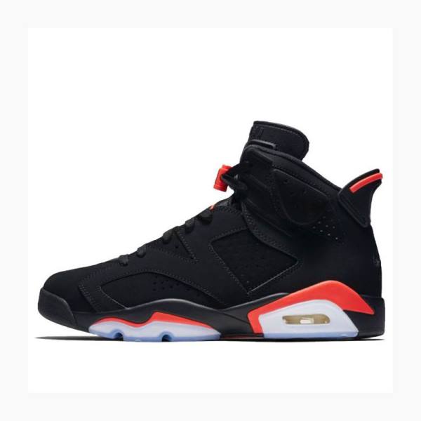Nike Retro Black Infrared Koripallokengät Miesten Air Jordan 6 Mustat Punainen | JD-017WX