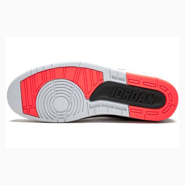 Nike Retro Black Infrared Koripallokengät Miesten Air Jordan 2 Valkoinen Mustat Punainen | JD-362VJ