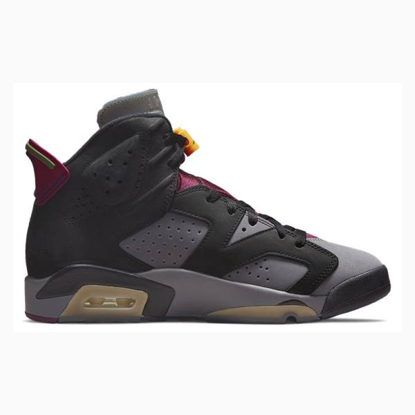 Nike Retro Bordeaux Koripallokengät Miesten Air Jordan 6 Mustat Violetit | JD-506KJ