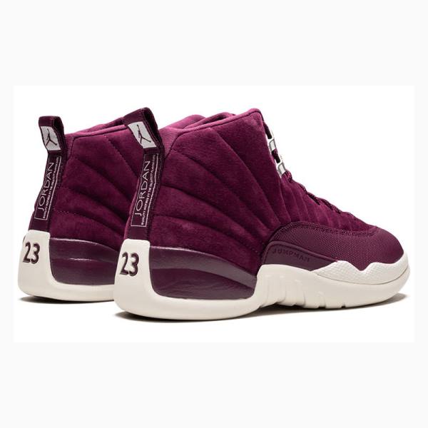 Nike Retro Bordeaux Koripallokengät Miesten Air Jordan 12 Pinkki | JD-648LQ