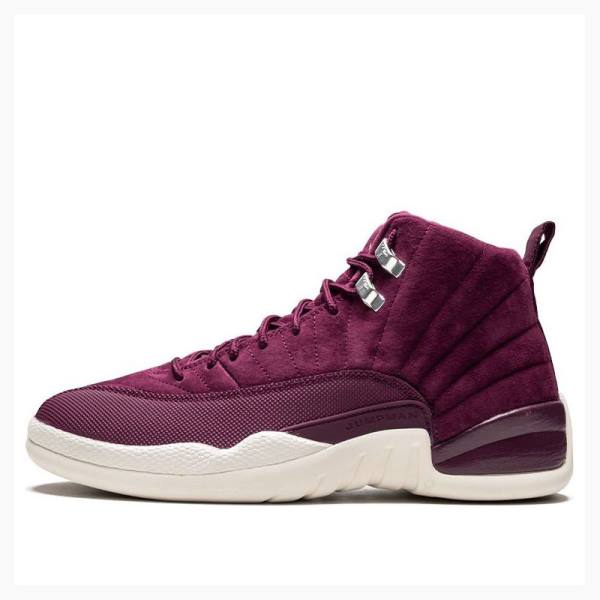 Nike Retro Bordeaux Koripallokengät Miesten Air Jordan 12 Pinkki | JD-648LQ
