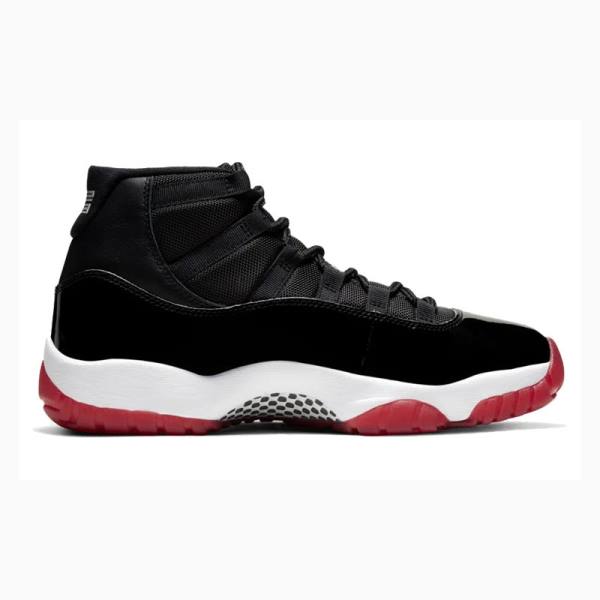 Nike Retro Bred 2019 Bred Koripallokengät Miesten Air Jordan 11 Mustat Punainen | JD-107GZ