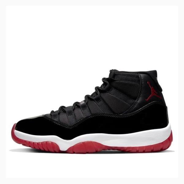 Nike Retro Bred 2019 Bred Koripallokengät Miesten Air Jordan 11 Mustat Punainen | JD-107GZ
