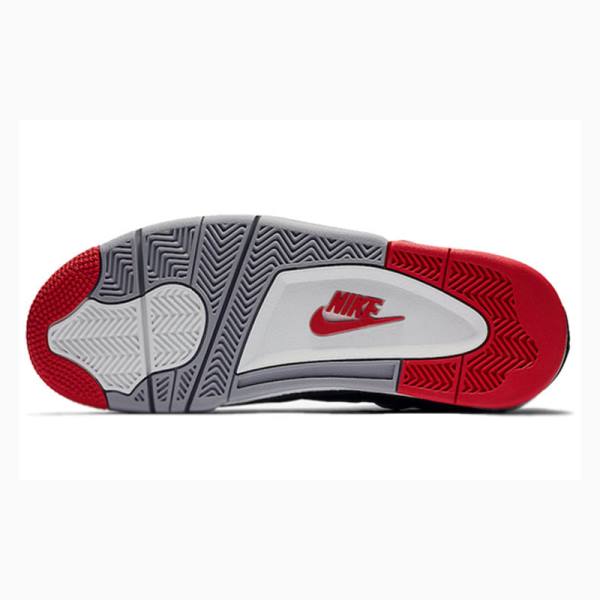 Nike Retro Bred Koripallokengät Miesten Air Jordan 4 Mustat Punainen | JD-345HV