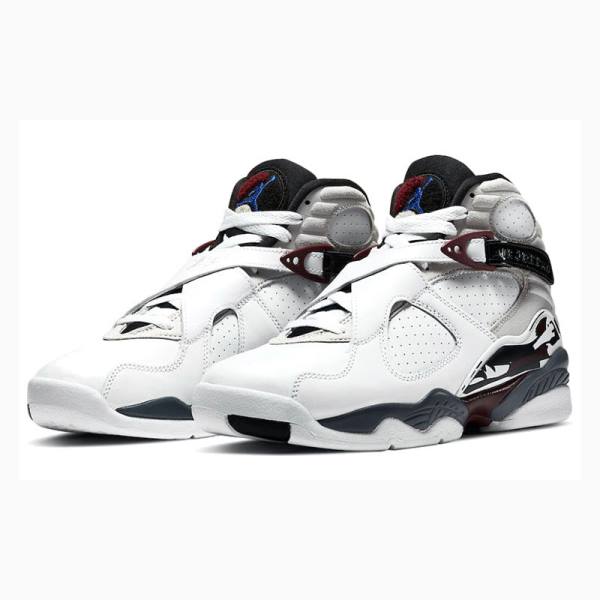 Nike Retro 'Burgundy' Koripallokengät Naisten Air Jordan 8 Valkoinen Punainen | JD-057OM