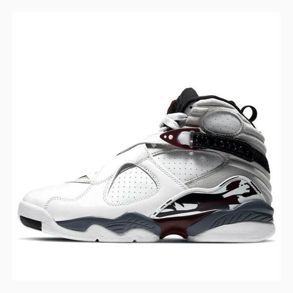 Nike Retro \'Burgundy\' Koripallokengät Naisten Air Jordan 8 Valkoinen Punainen | JD-057OM