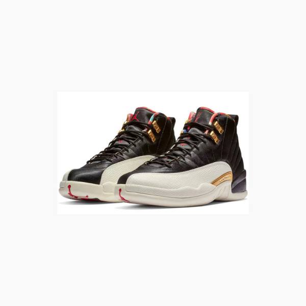 Nike Retro CNY Chinese New Year 2019 Koripallokengät Miesten Air Jordan 12 Ruskea Valkoinen | JD-784UO