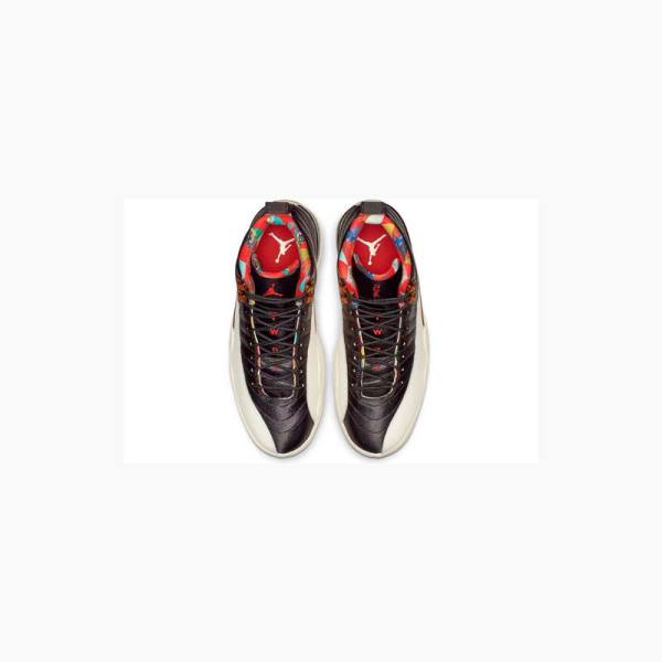 Nike Retro CNY Chinese New Year 2019 Koripallokengät Miesten Air Jordan 12 Ruskea Valkoinen | JD-784UO