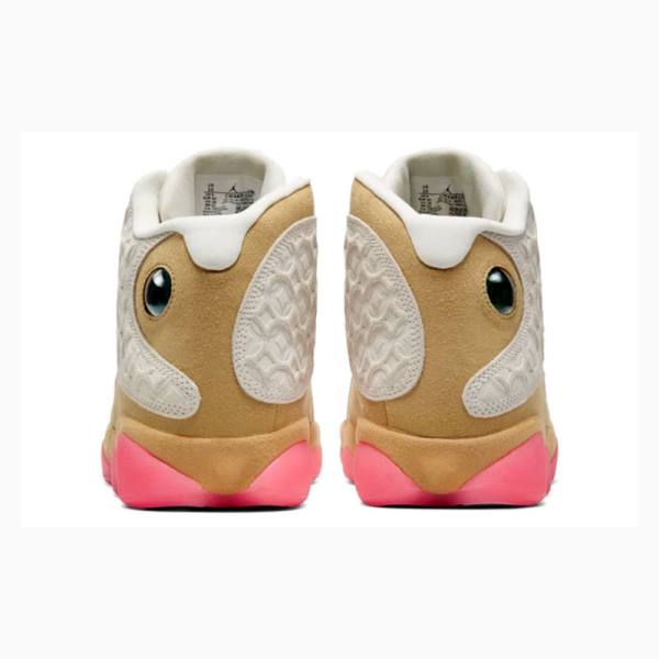 Nike Retro CNY Chinese New Year Koripallokengät Miesten Air Jordan 13 Pinkki Harmaat Ruskea | JD-607PX