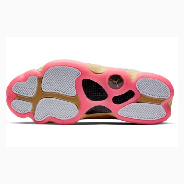 Nike Retro CNY Chinese New Year Koripallokengät Miesten Air Jordan 13 Pinkki Harmaat Ruskea | JD-607PX