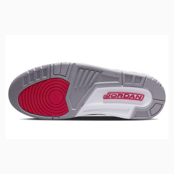 Nike Retro Cardinal Koripallokengät Miesten Air Jordan 3 Valkoinen Punainen | JD-532EO