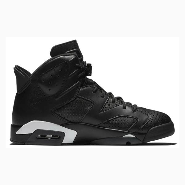 Nike Retro Cat Koripallokengät Miesten Air Jordan 6 Mustat | JD-496UQ