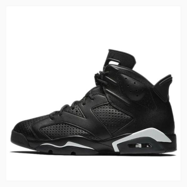 Nike Retro Cat Koripallokengät Miesten Air Jordan 6 Mustat | JD-496UQ