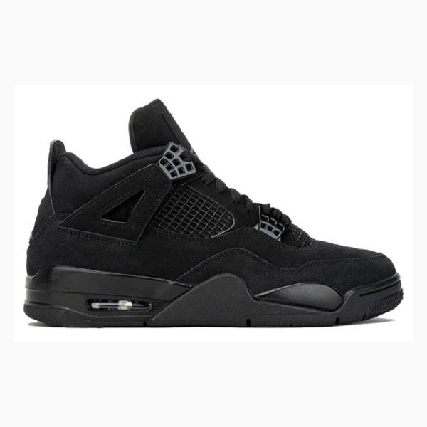 Nike Retro Cat Koripallokengät Miesten Air Jordan 4 Mustat | JD-526IK