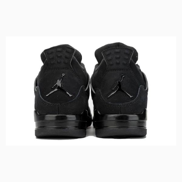 Nike Retro Cat Koripallokengät Miesten Air Jordan 4 Mustat | JD-526IK