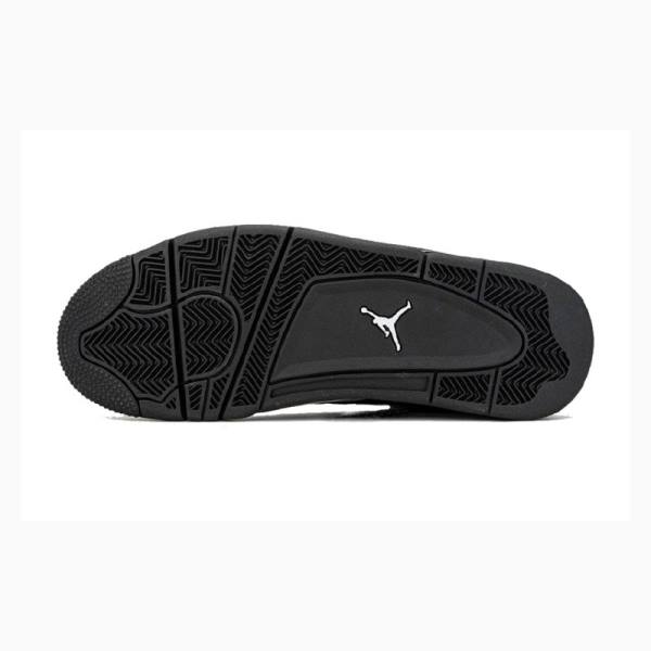 Nike Retro Cat Koripallokengät Miesten Air Jordan 4 Mustat | JD-526IK