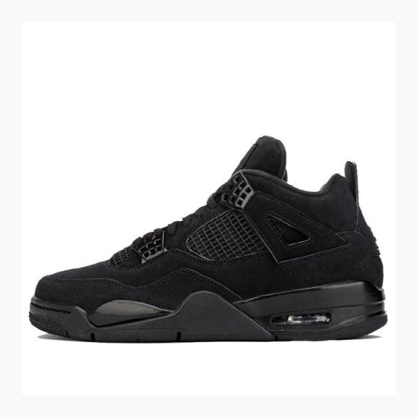 Nike Retro Cat Koripallokengät Miesten Air Jordan 4 Mustat | JD-526IK