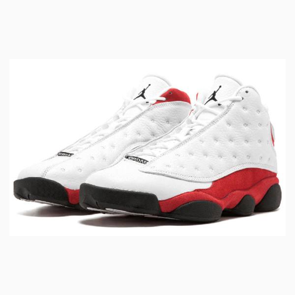Nike Retro Chicago 2017 Koripallokengät Miesten Air Jordan 13 Valkoinen Punainen | JD-724EA