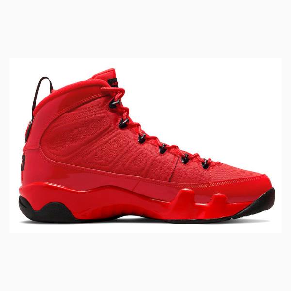 Nike Retro Chile Red Koripallokengät Miesten Air Jordan 9 Punainen Mustat | JD-487WZ