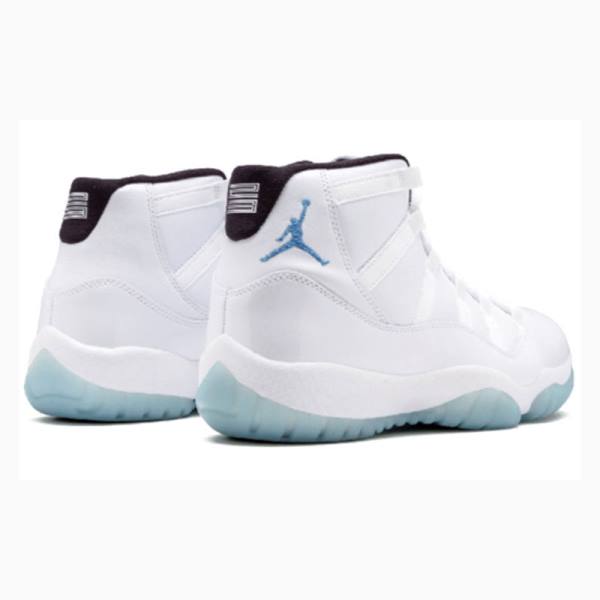 Nike Retro Columbia Legend Koripallokengät Miesten Air Jordan 11 Valkoinen Sininen | JD-379CO