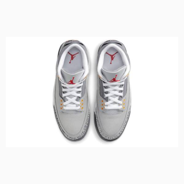 Nike Retro Cool 2021 Koripallokengät Miesten Air Jordan 3 Harmaat | JD-932QL