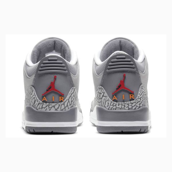 Nike Retro Cool 2021 Koripallokengät Miesten Air Jordan 3 Harmaat | JD-932QL
