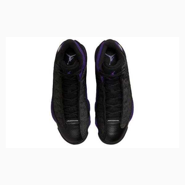 Nike Retro Court Koripallokengät Miesten Air Jordan 13 Violetit Mustat | JD-371PU
