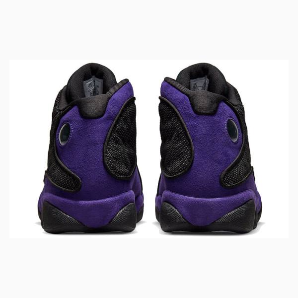 Nike Retro Court Koripallokengät Miesten Air Jordan 13 Violetit Mustat | JD-371PU