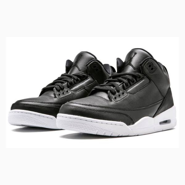 Nike Retro Cyber Monday Koripallokengät Miesten Air Jordan 3 Valkoinen Mustat | JD-923PA