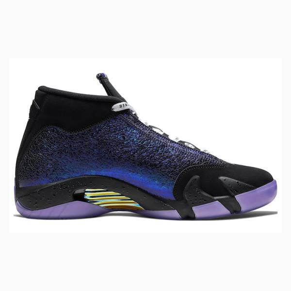 Nike Retro DB 'Doernbecher' 2019 Koripallokengät Miesten Air Jordan 14 Mustat Violetit | JD-256UF
